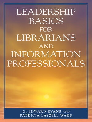 cover image of Leadership Basics for Librarians and Information Professionals